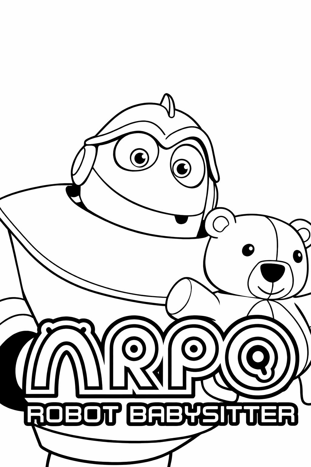 ARPO colouring sheet
