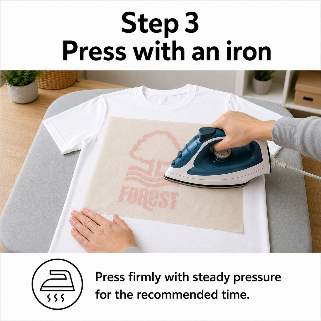 HTV (Iron on ) vinyl decals application instructions
