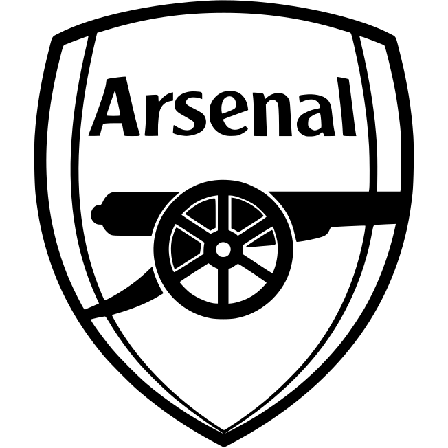 HTV Iron on Arsenal Badge