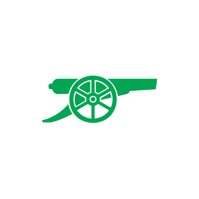 Arsenal Cannon design in green