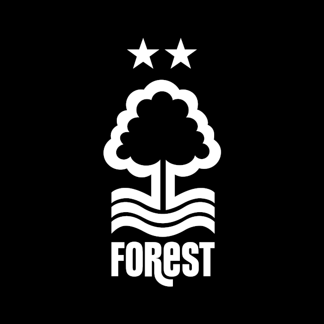 Nottingham forest white logo