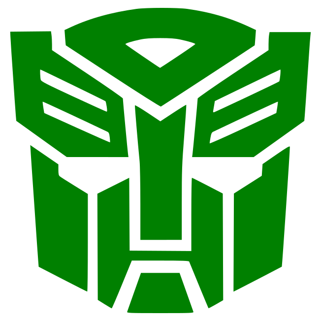 Transformers Auto Bots vinyl decal