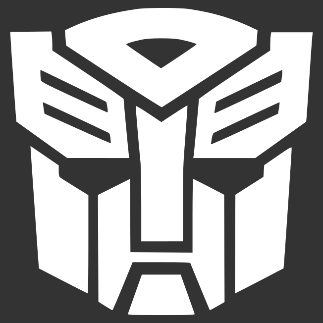 Transformers Auto Bots vinyl decal